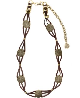 Vince Camuto Braided Casting Laced Chain Belt