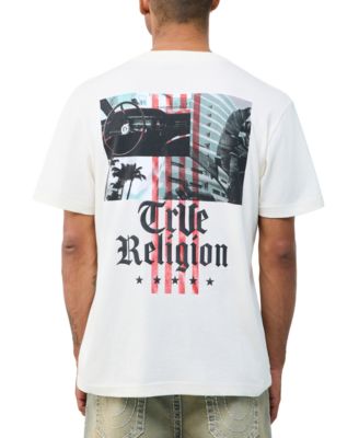 True Religion Men's City Life Arch Logo T-Shirt