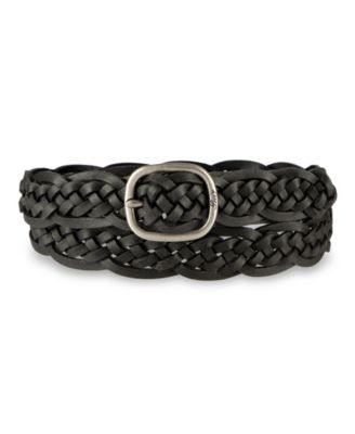 Levi's Fully Adjustable Skinny Braided Leather Belt