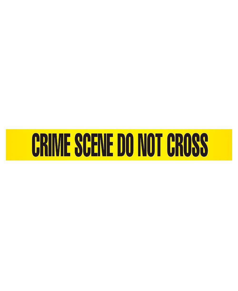 Лента Pyle Crime Scene Do Not Cross, 6 рулонов, водонепроницаемая