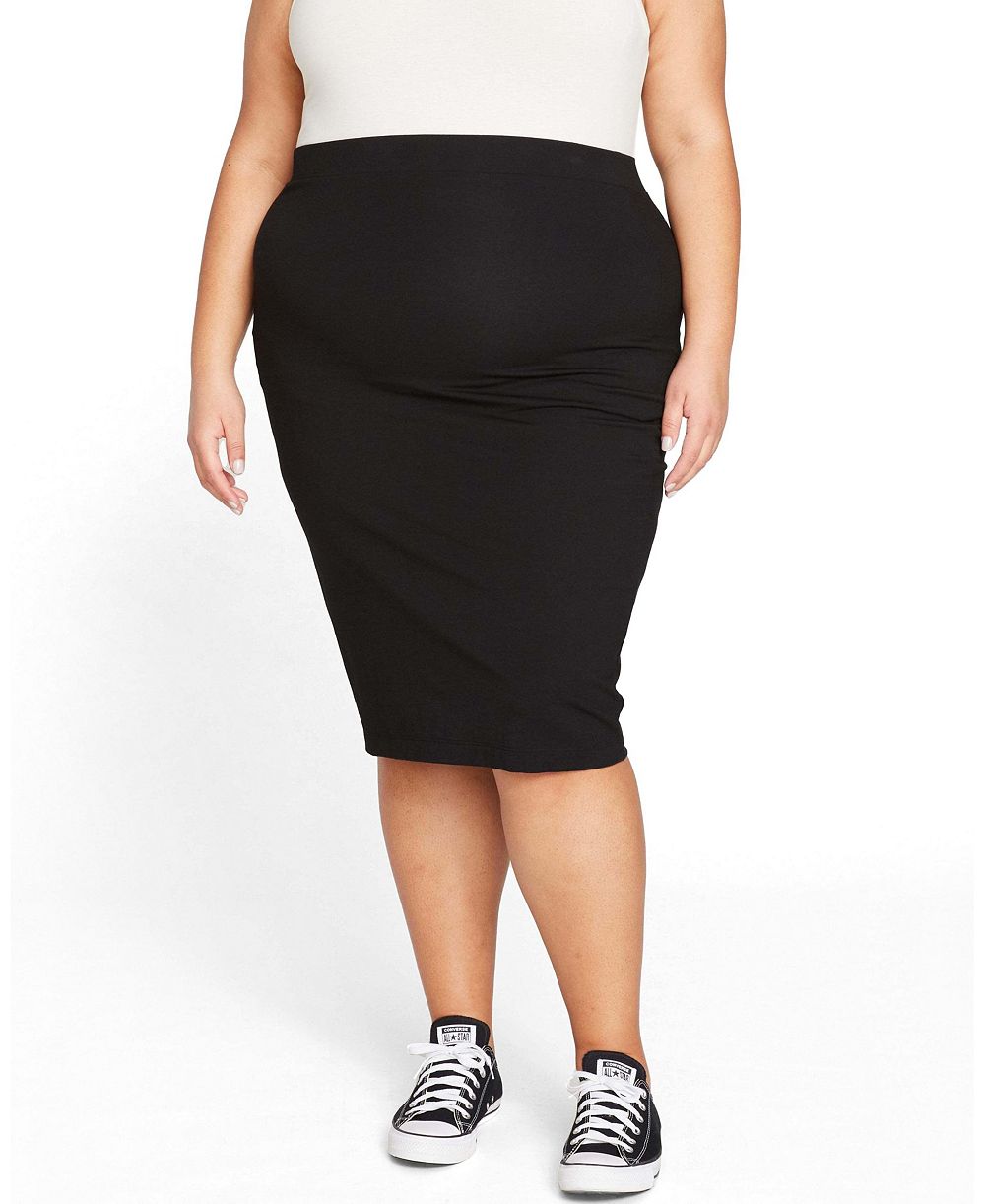 Женская джерси юбка Universal Standard Plus Size Danube