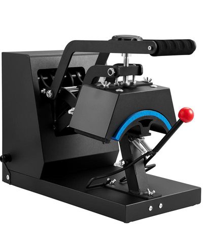 YOBTOP DIY Tool Kit - Hat Heat Press 4-in-1 Cap Machine, 6x3in for Sublimation Transfer, LCD Timer and Temp Control, 4 Curved Heating Elements