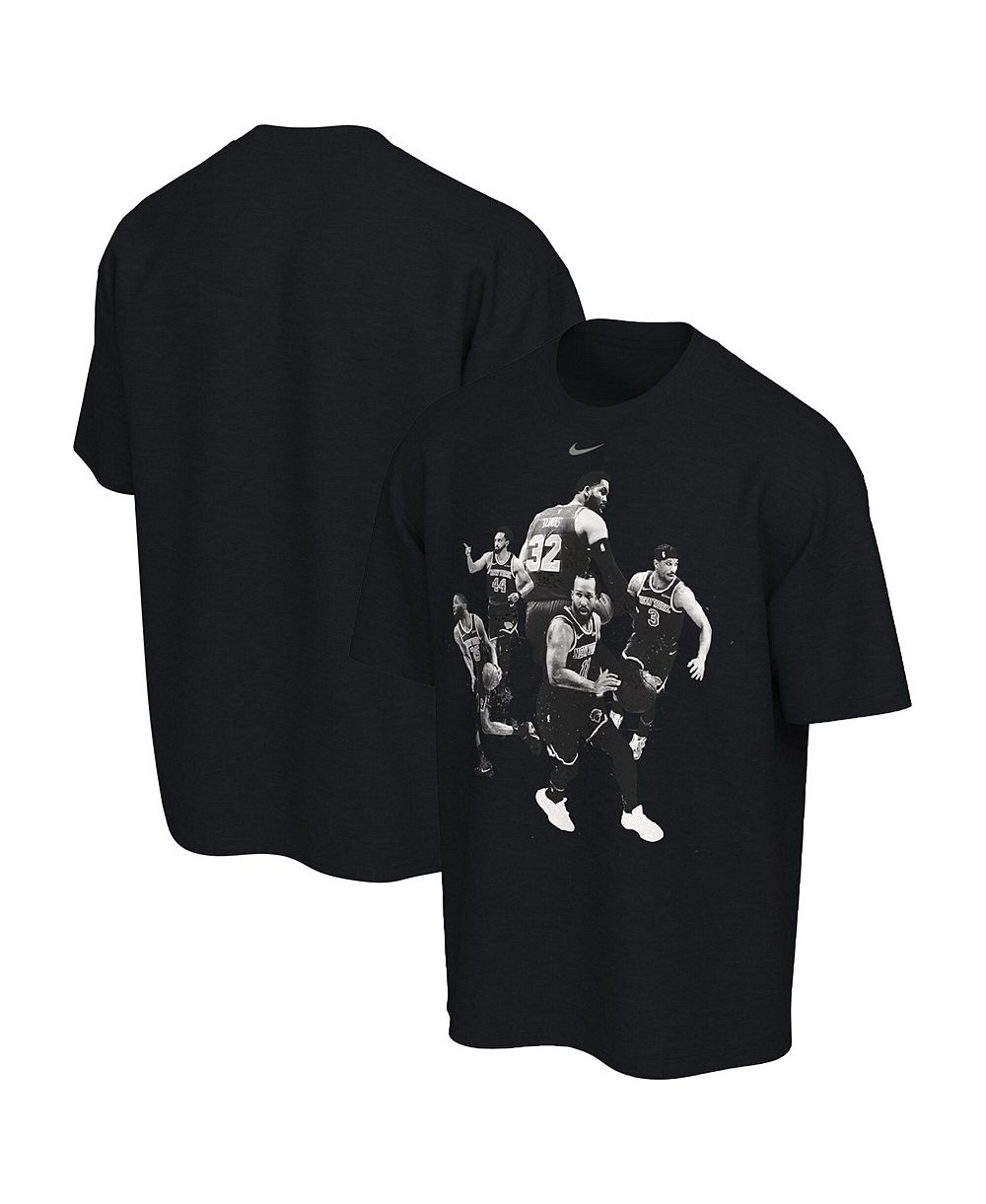 Nike Men's and Women's Black New York Knicks Lightspeed T-Shirt