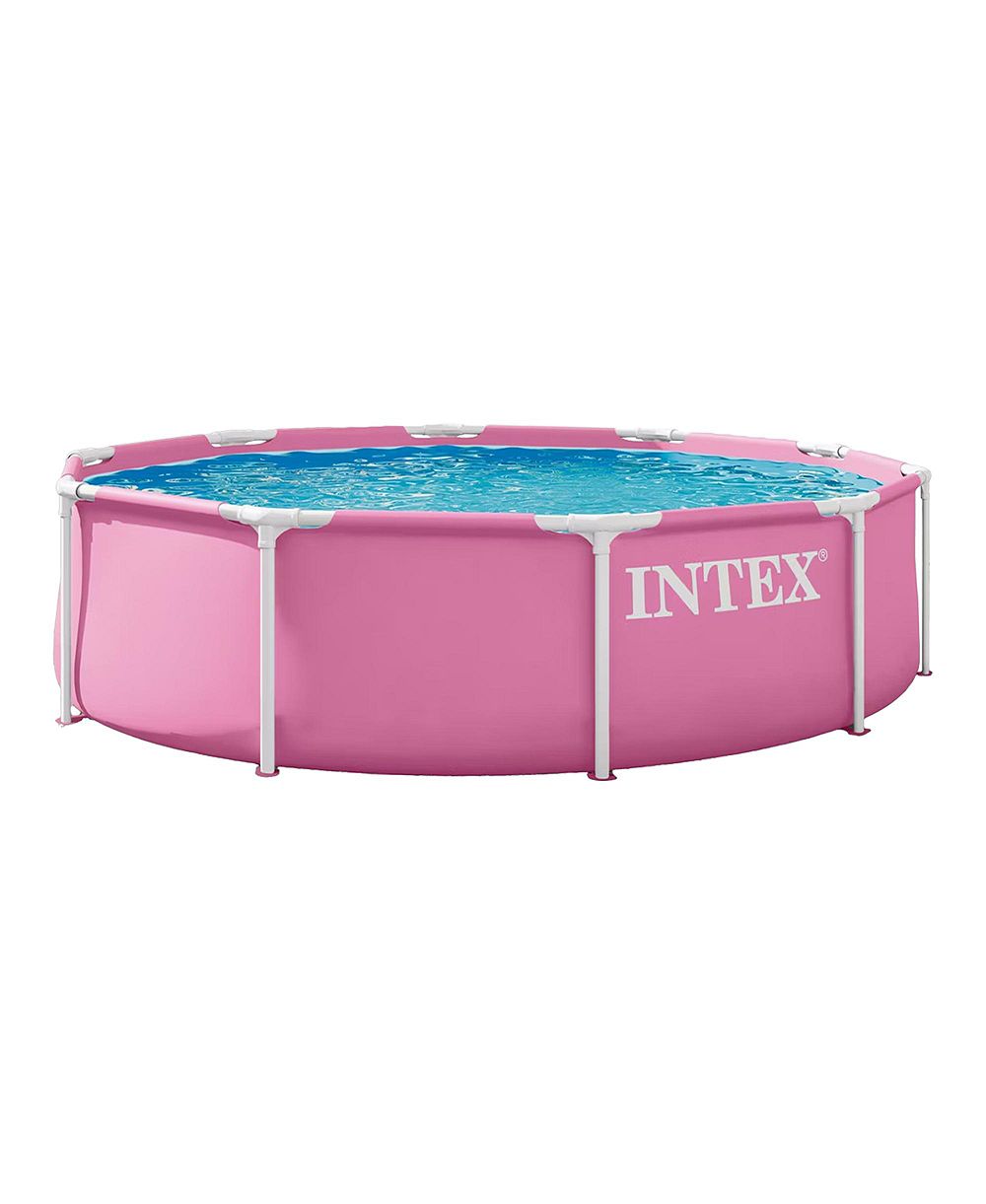 Надувной круглый бассейн Intex 28295EP с металлическим каркасом, 10' x 30"