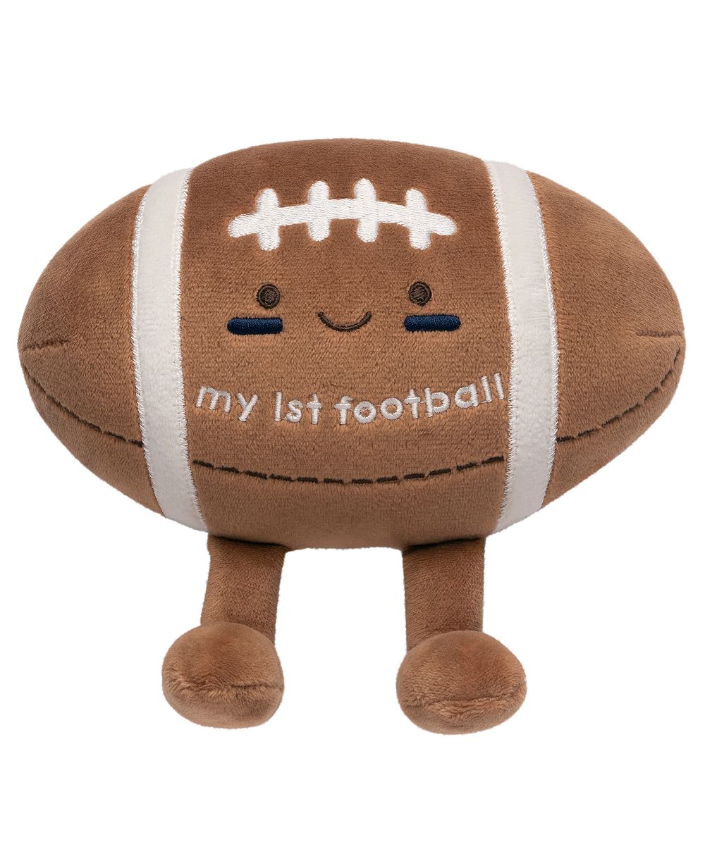 Мягкая погремушка Little Me My 1st Football, 6.5"