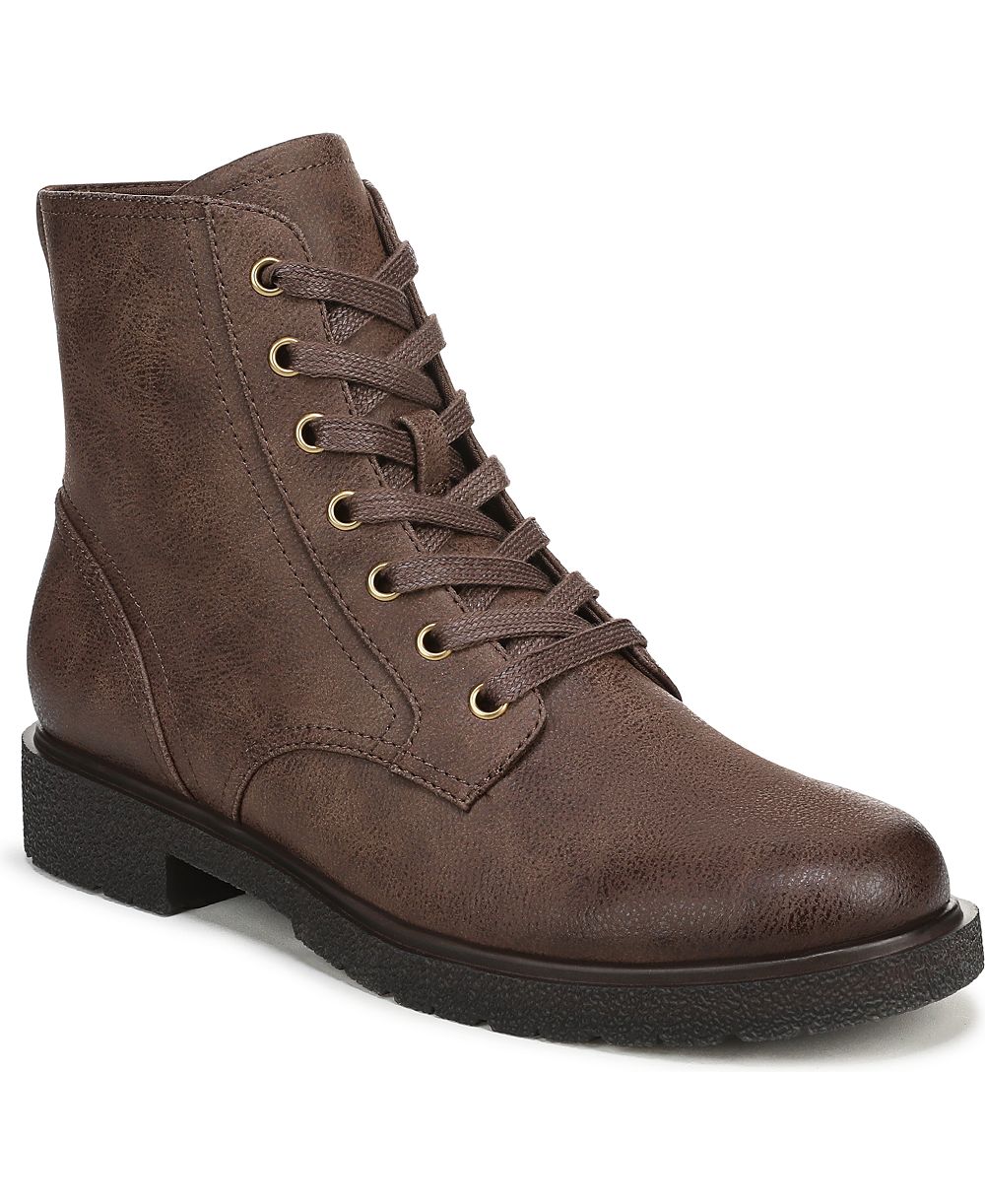 Dr. Scholl's Women's Aviation Lace-Up Short Boots
