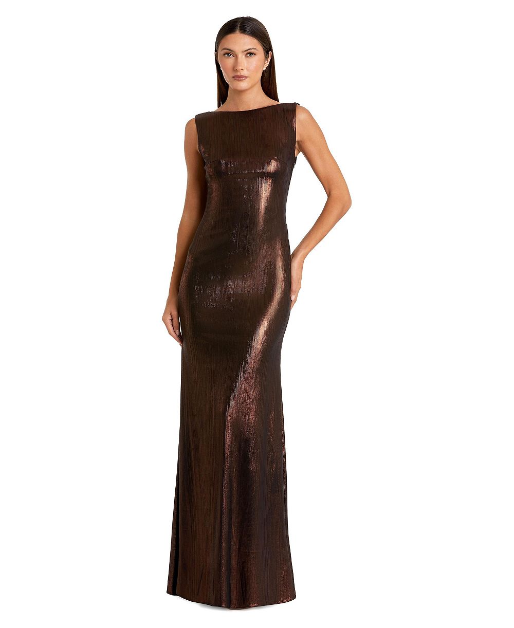 Вечернее платье Mac Duggal Petite Metallic Column