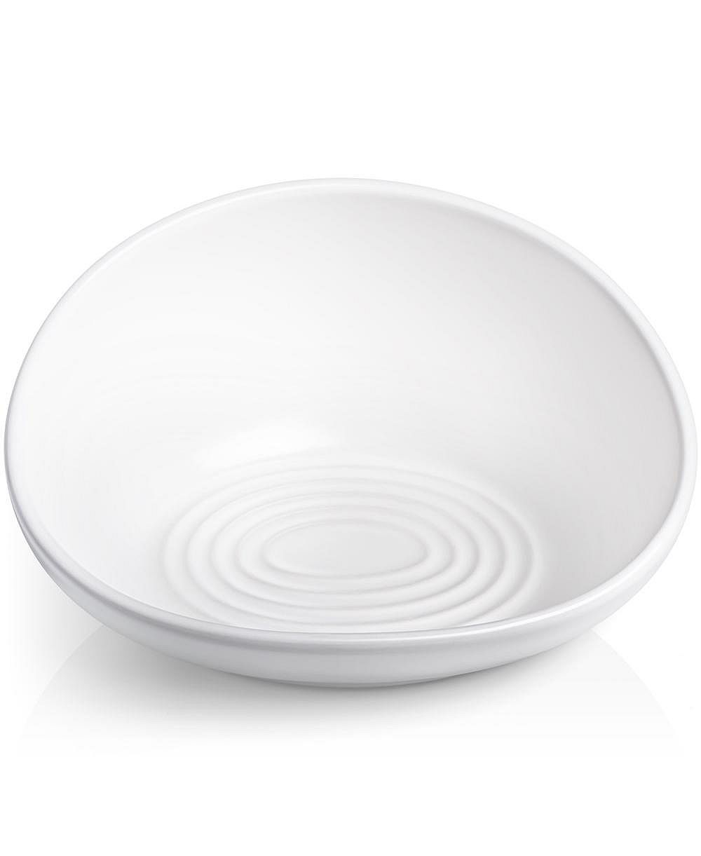CatGuru Ceramic Cat Food Bowl, High-Low