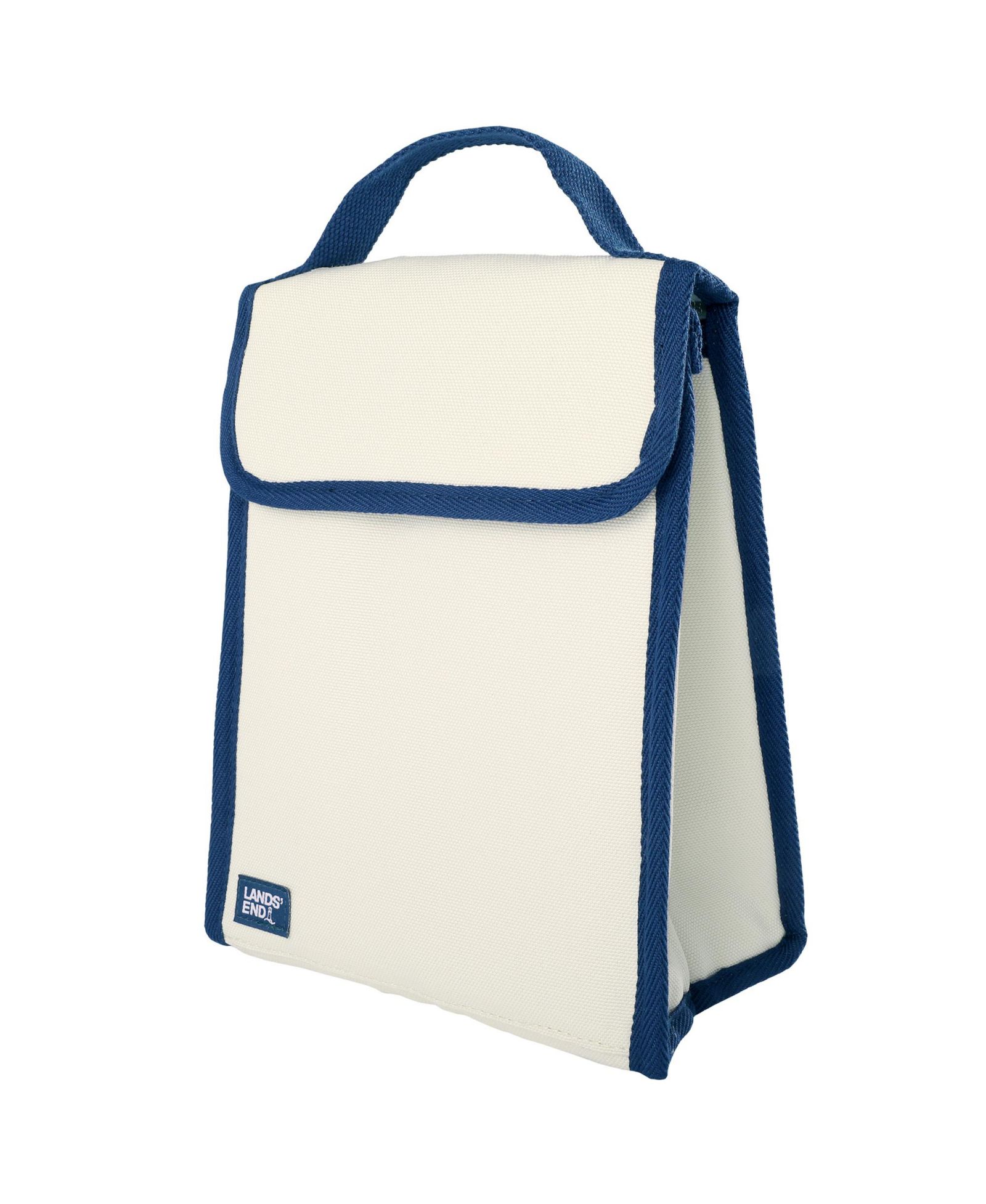 Сумка-холодильник Lands' End Small Polyester Canvas, мягкий ланч-бокс для мужчин и женщин