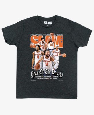 Детская футболка Slam Black New York Knicks 2026 NBA Eastern Conference Champions Cover