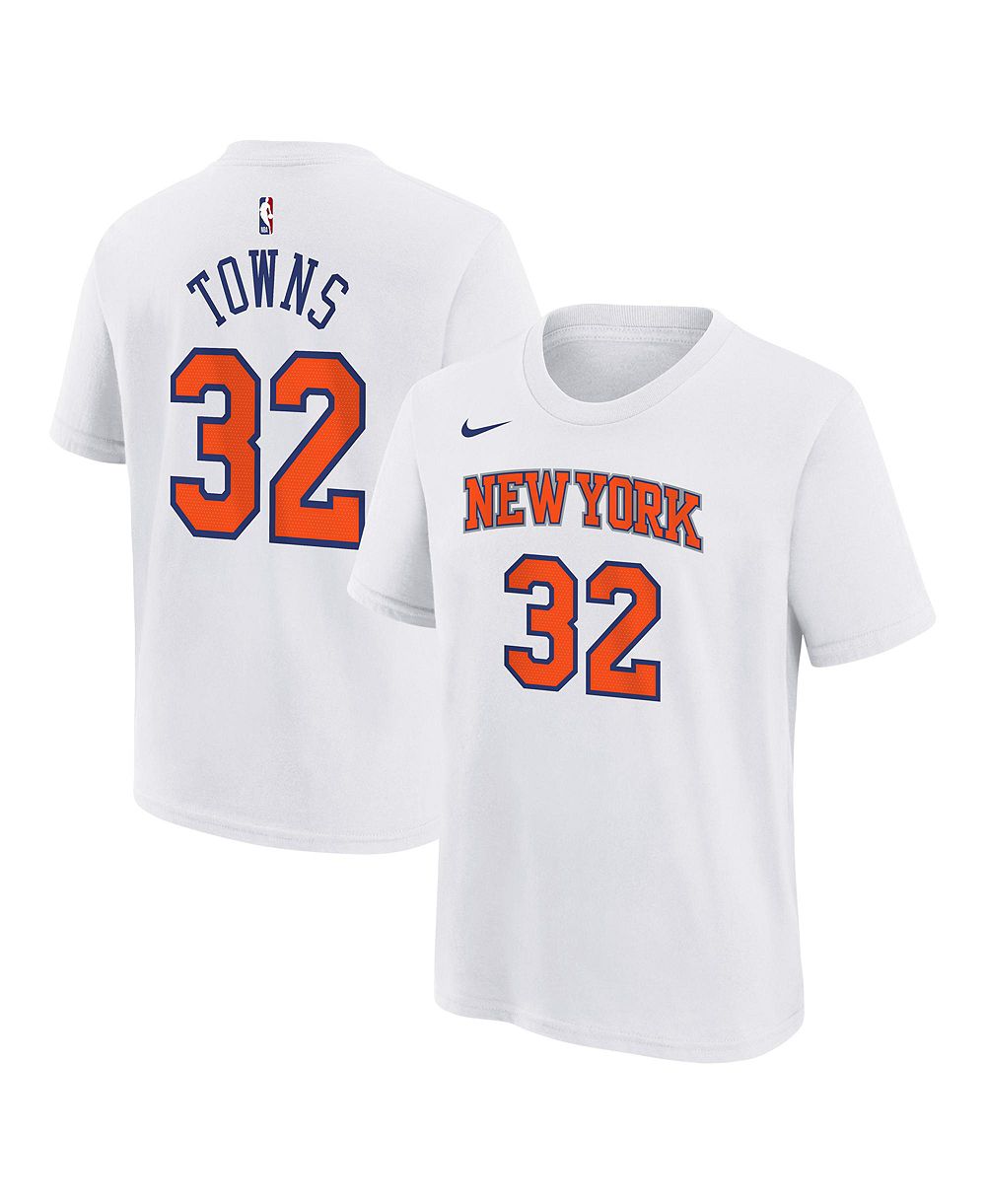 Детская футболка Nike White New York Knicks Association Name & Number