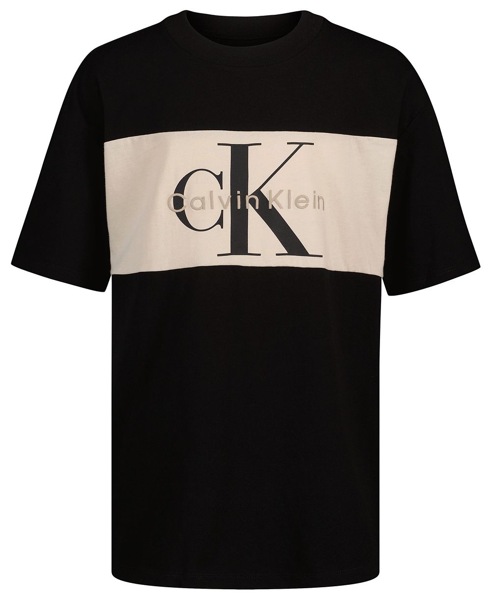 Детская футболка Calvin Klein Boys' 8-20 Embroidered Short-Sleeve