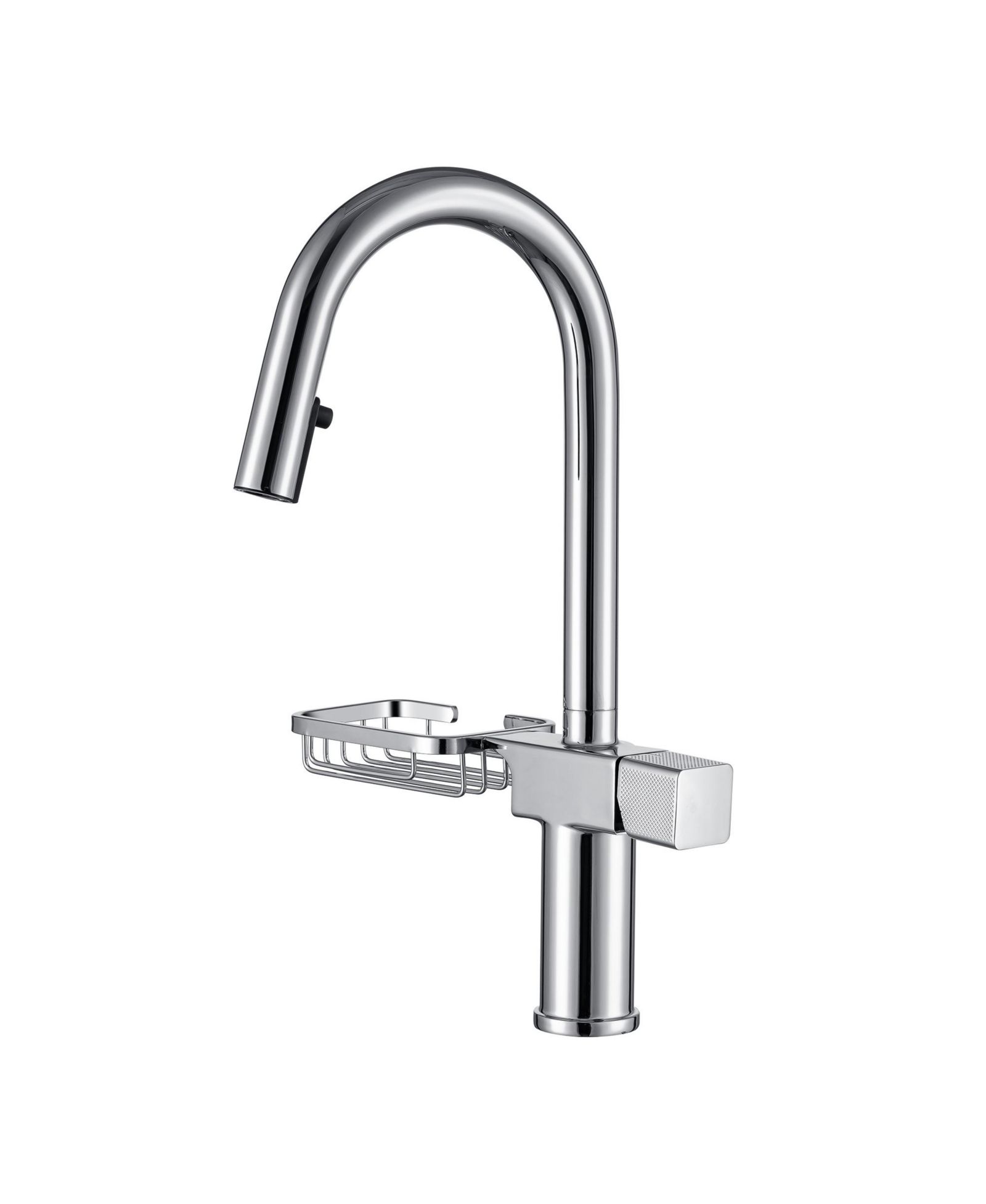 Кухонный смеситель PHYING High Arc Pull-Down, нержавеющая сталь
