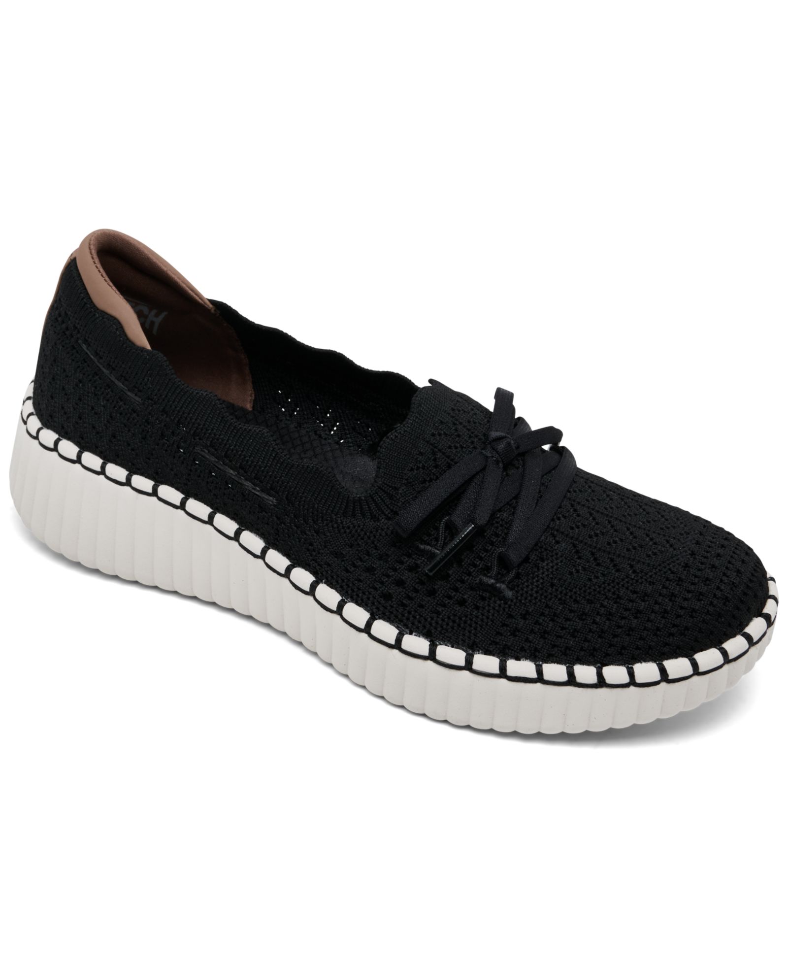 Skechers Women's Wilshire Blvd, повседневные кеды из трикотажа, Slip-On