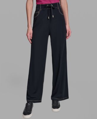 Женские трикотажные брюки KARL LAGERFELD PARIS