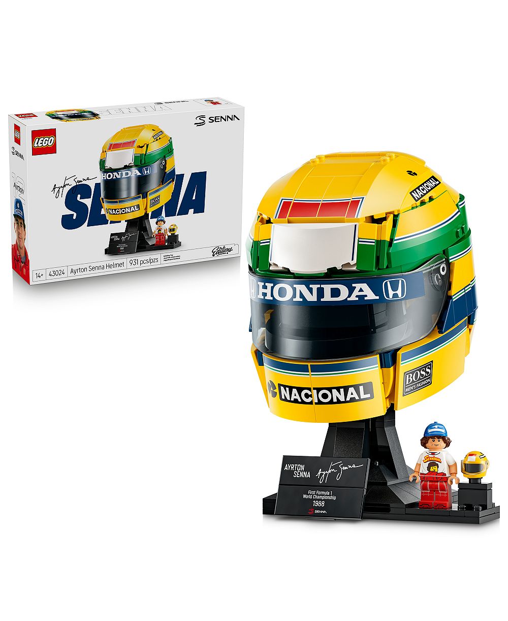LEGO® Editions набор для строительства шлема Айртона Сенны 43024, 931 деталь, от 14 лет