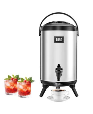 COZITO диспенсер для напитков с термоизоляцией 2 Gal 7.6L из нержавеющей стали