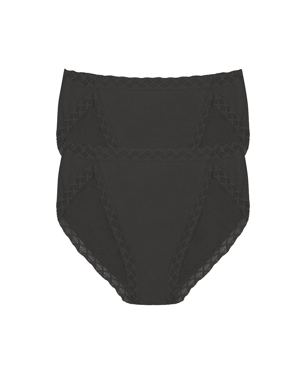 Комплект из 2 пар женских трусиков Natori Bliss Pima Cotton French Cut Briefs