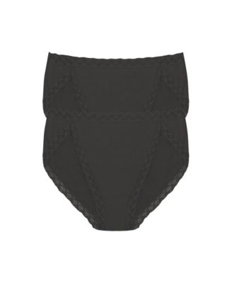 Комплект из 2 пар женских трусиков Natori Bliss Pima Cotton French Cut Briefs