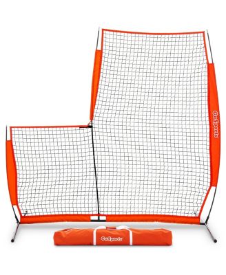 AOLIGEIJS Baseball Pitching Safety Screen for Training