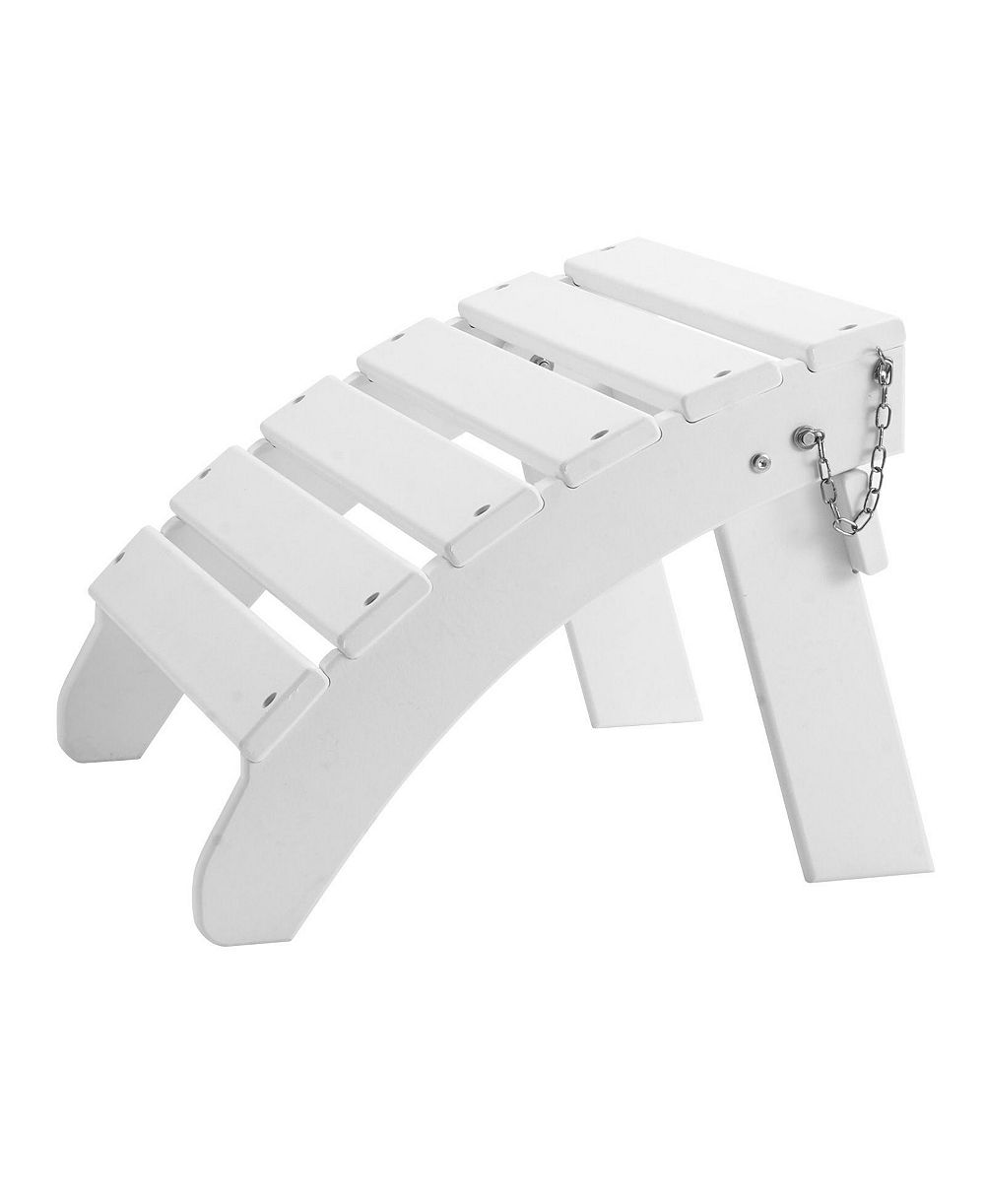 COZITO Садовый пуф Адирондак из HDPE, складной, для отдыха на улице