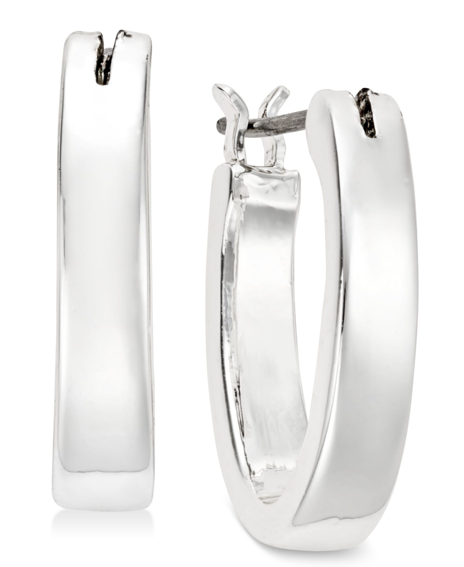 Серьги-кольца Lauren Ralph Lauren Medium Oval Hoop, 1/2"