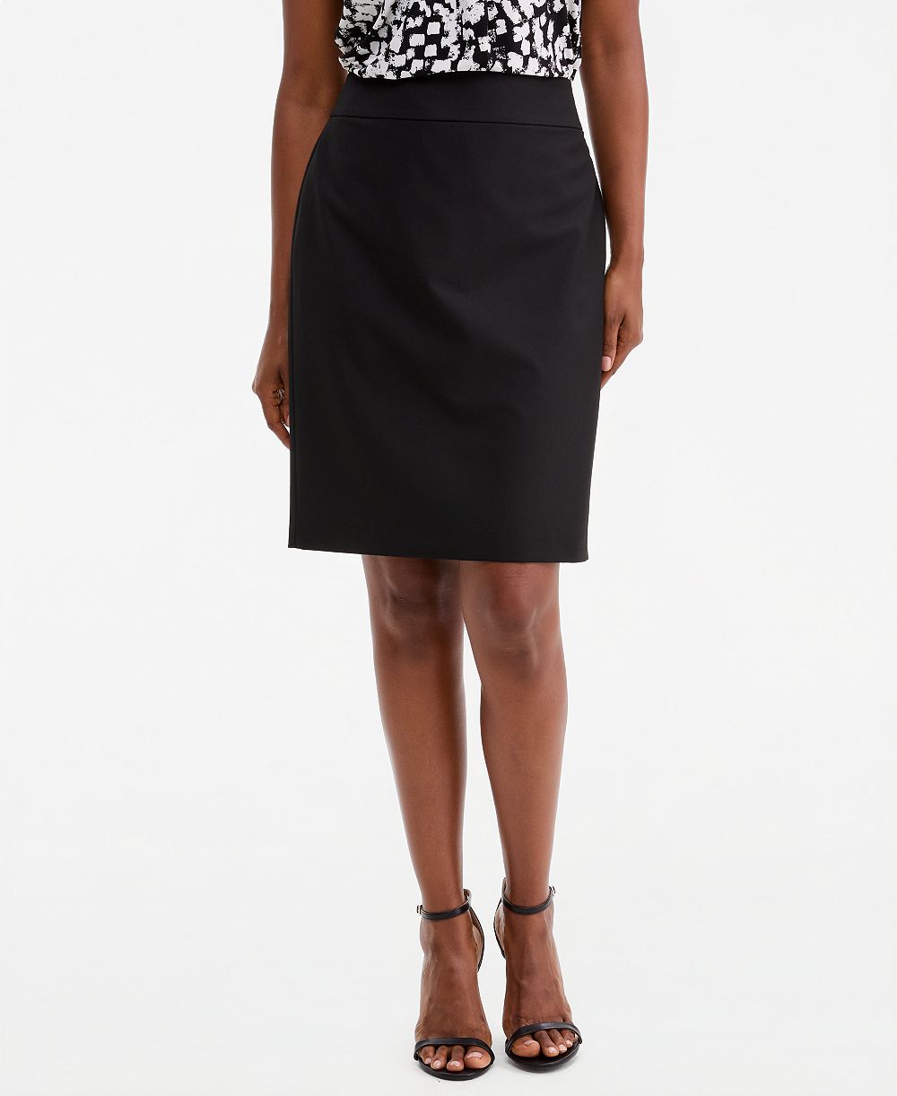Kasper Women's Machine Washable Pencil Skirt