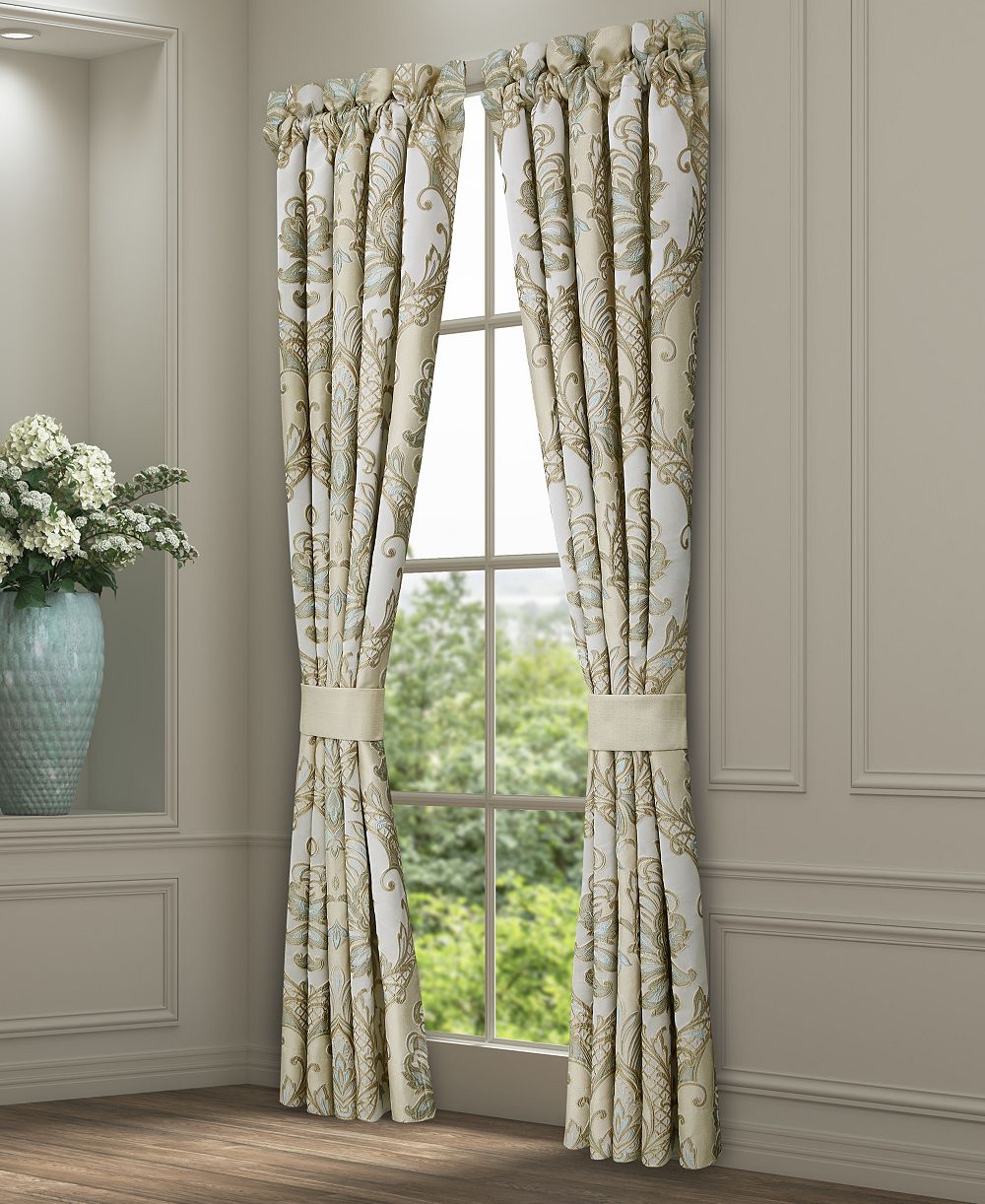 Шторы J Queen New York Rita Window Panel Pair, 50" x 84"