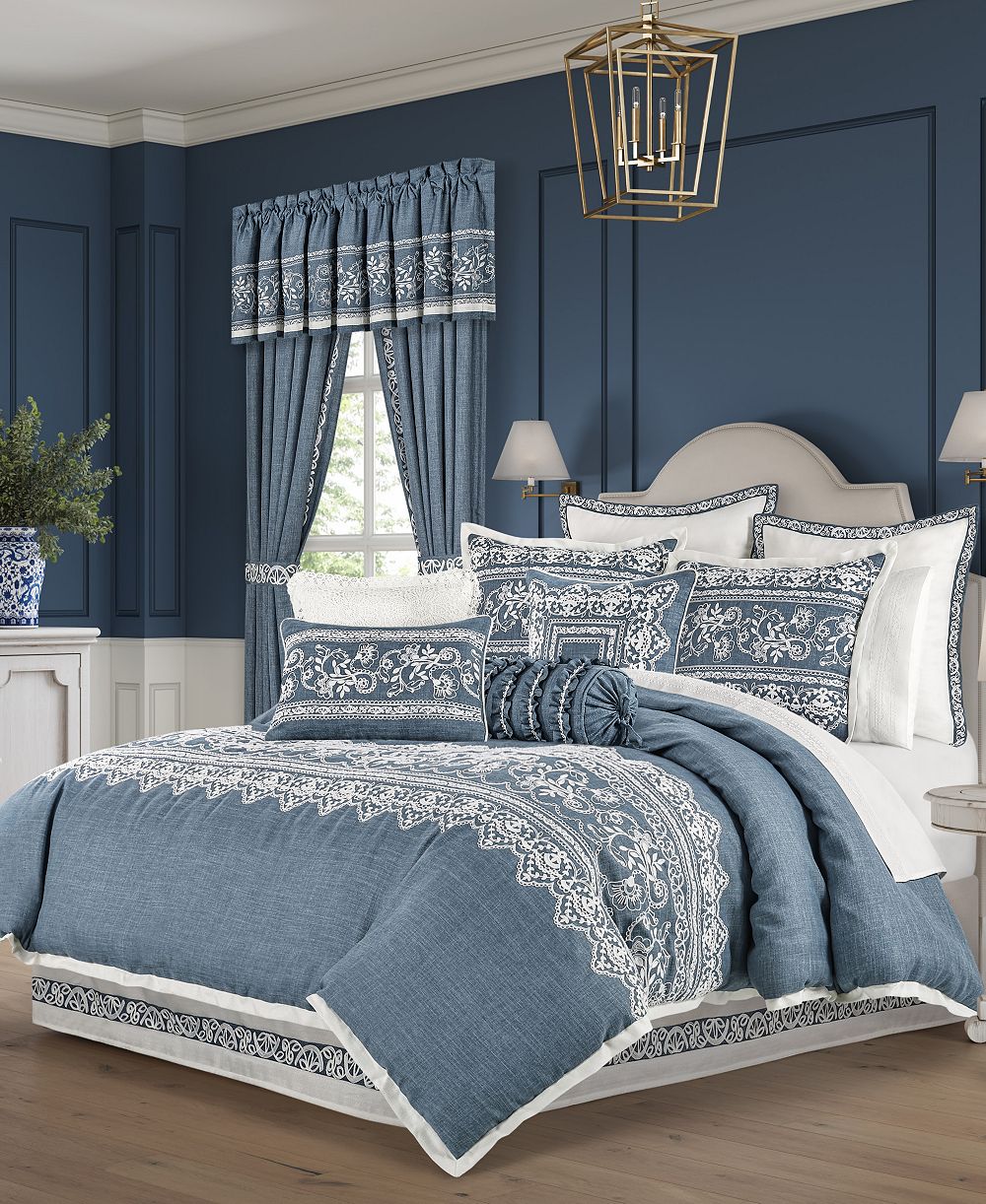Комплект из 4-х покрывал J Queen New York Chantalee Floral, California King