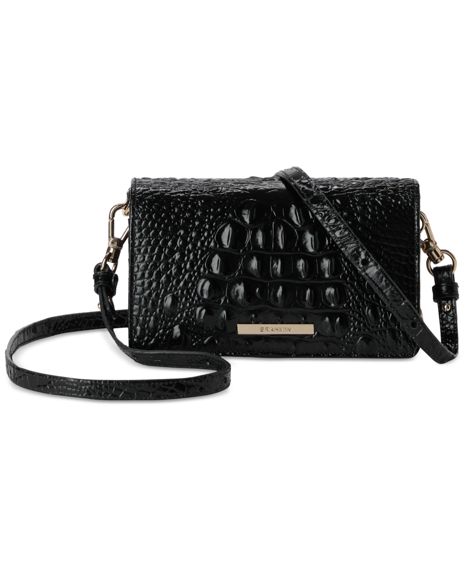 Кожаная сумка Brahmin Mini Minuette Crossbody
