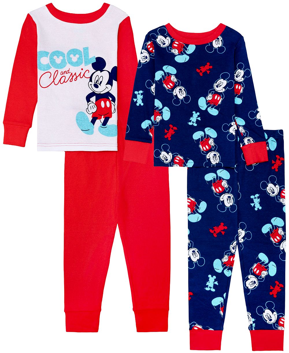 AME комплект из 4 предметов пижамы Cool and Classic для мальчиков-малышей 2T-4T
