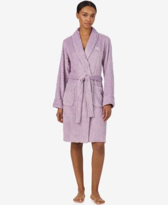 Lauren Ralph Lauren Женские короткие халаты с поясом