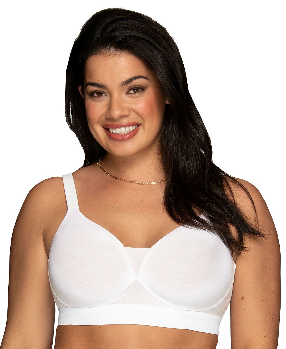 Vanity Fair Lingerie Women's Breathable Luxe Full-Coverage Wireless Bra, 72113