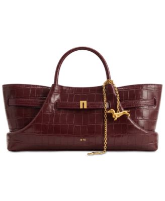 Burgundy Croc