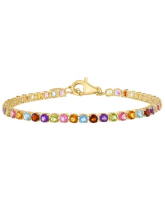 EFFY Collection Multi-Gemstone (4-1/4 ct. t.w.) Bracelet in 14k Yellow Gold