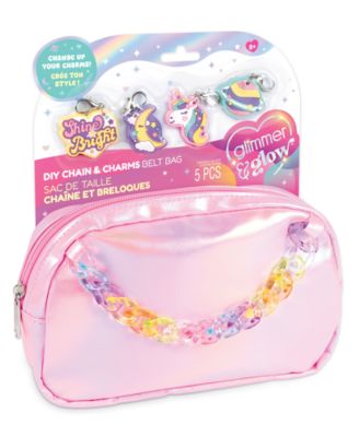 Make It Real DIY Chain and Charms Belt Bag, Ages 6+