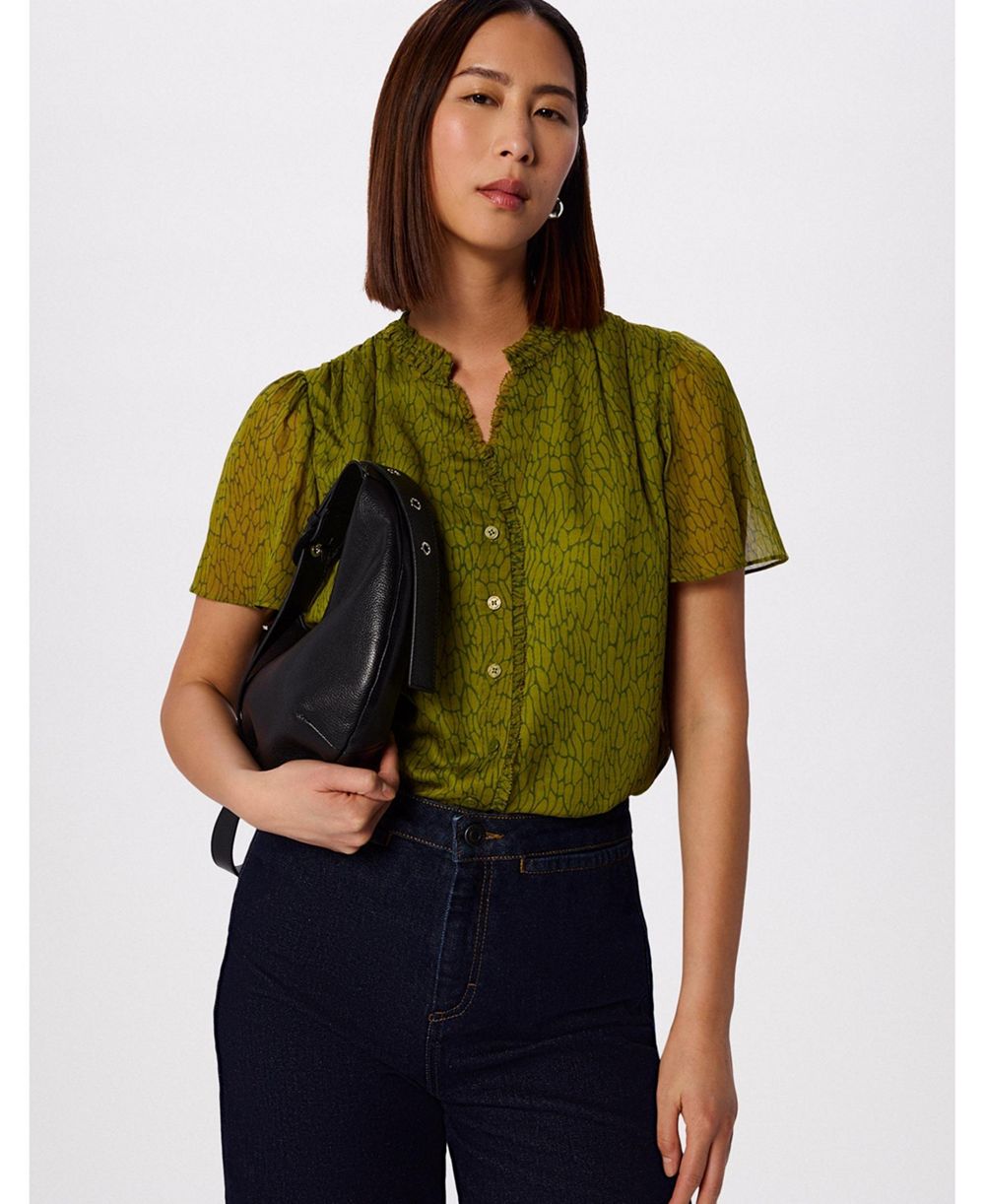 Женская блузка Whistles Dragonfly Short Sleeve