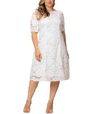 Женское кружевное платье Kiyonna Plus Size Emma Lace Shift Dress
