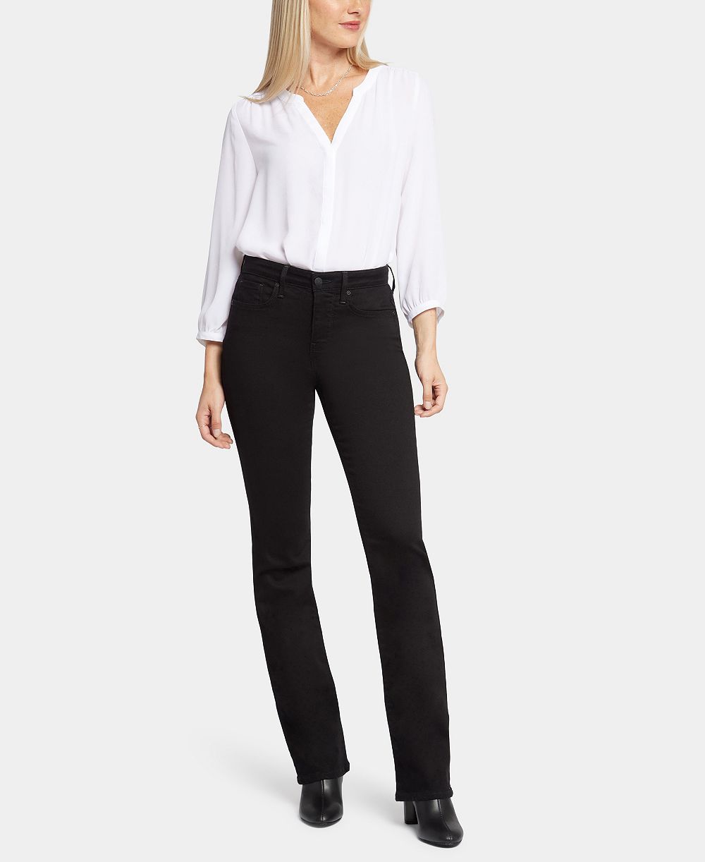 NYDJ Petite Barbara Mid-Rise Bootcut Jeans