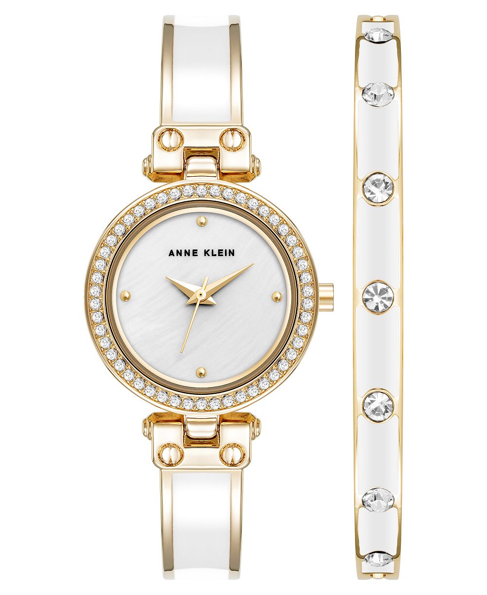 Женские кварцевые наручные часы Anne Klein, розовый циферблат, 28.1mm x 33.8mm