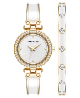 Женские кварцевые наручные часы Anne Klein, розовый циферблат, 28.1mm x 33.8mm
