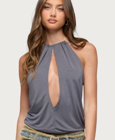 Топ Edikted Women's Tesa Gathered Cutout