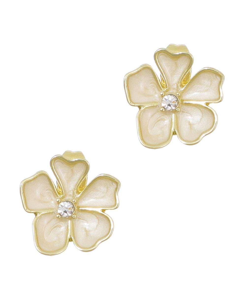 Серьги-гвоздики ADORNIA Gold-Plated Imitation Pearlescent