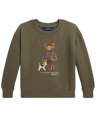 Свитшот Polo Ralph Lauren Girls' 2T-6X Polo Bear Long-Sleeve