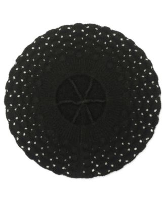 kate spade new york Women's Bubble Stitch Solid Beret