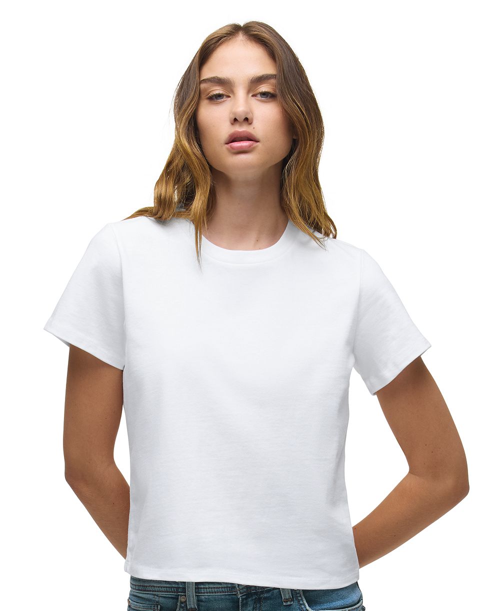 Женская футболка Hudson Jeans Relaxed Crewneck с коротким рукавом