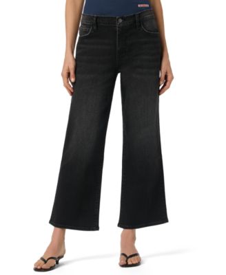 Hudson Jeans Women's Rosalie High-Rise Wide-Leg Cropped Ankle Jeans
