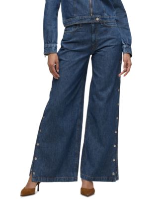 Женские джинсы Hudson Jeans James High-Waisted Wide-Leg