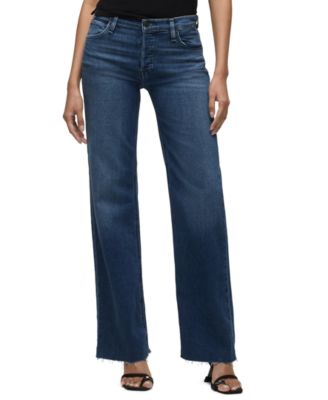 Hudson Jeans Women's Rosie High-Rise Wide-Leg Jeans