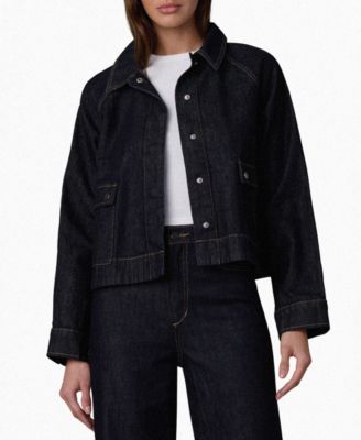 Женский джинсовый жакет Joe's Jeans Collared Patch Pocket Swing